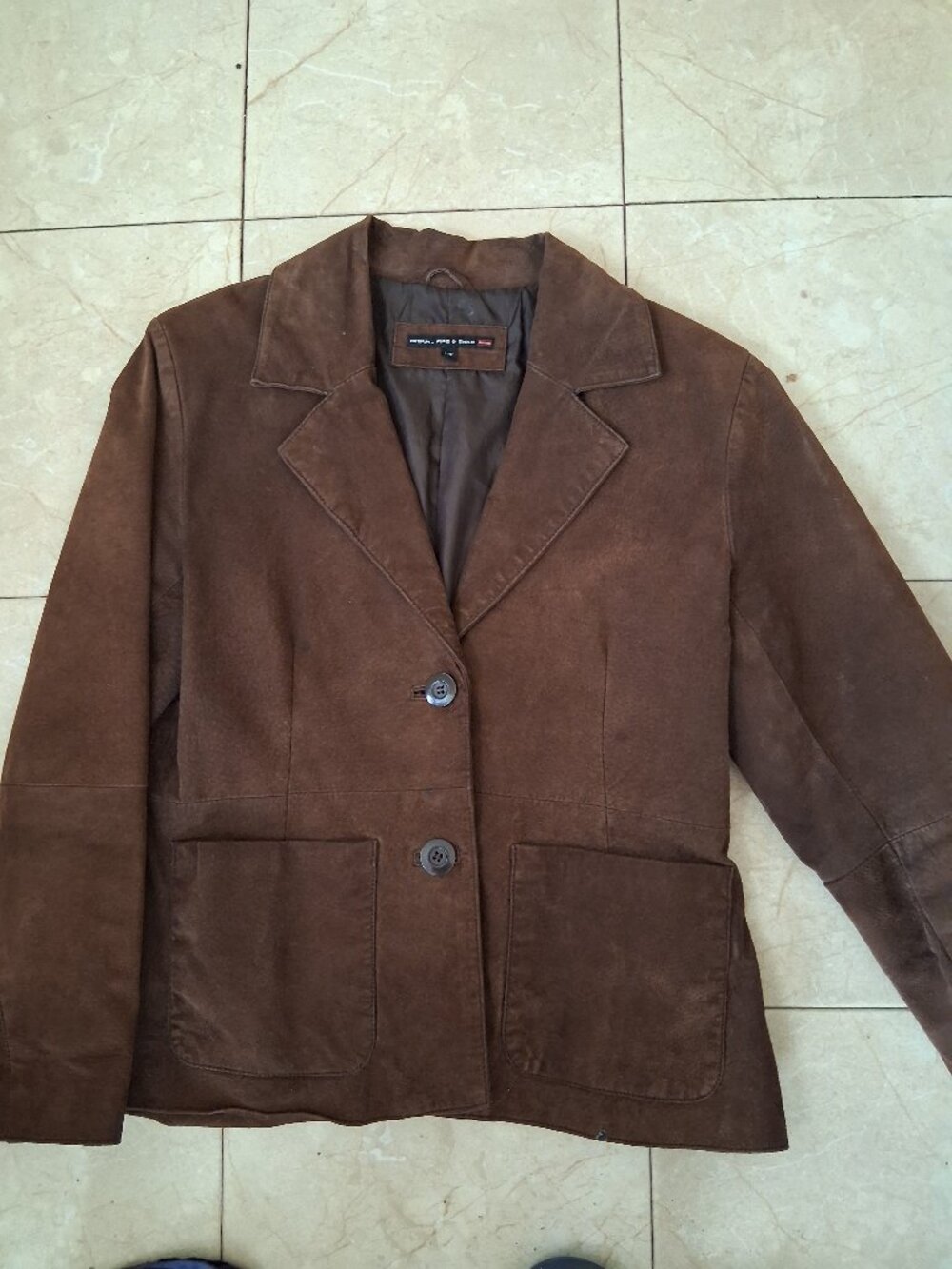 Women’s Brown Suede Leather Jacket